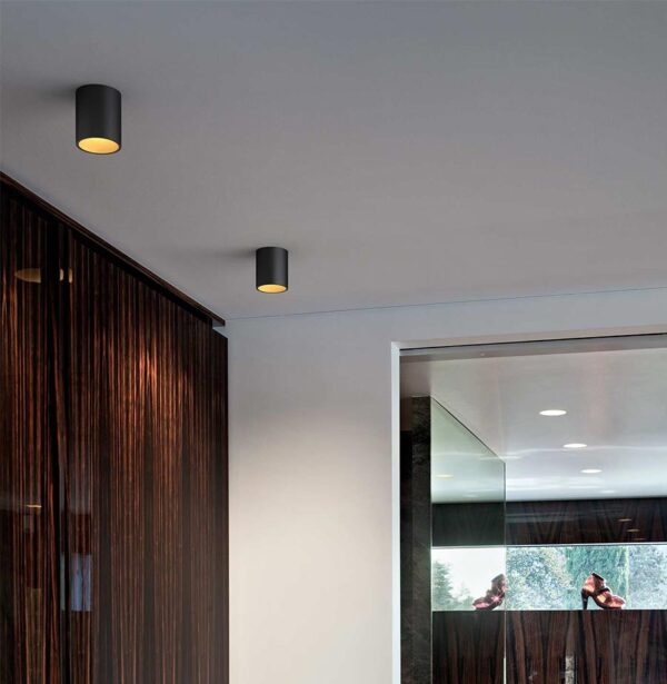 Nadgradni downlight 5W crni 3000K - Image 2