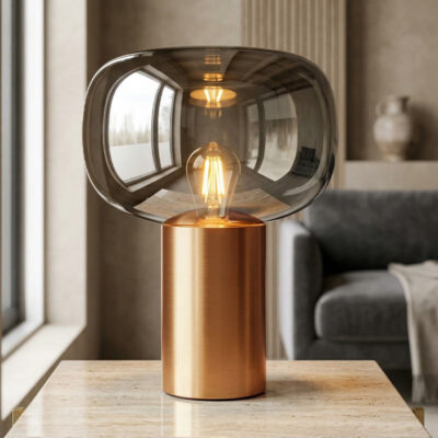 Felia Smoky Grey - Stona lampa