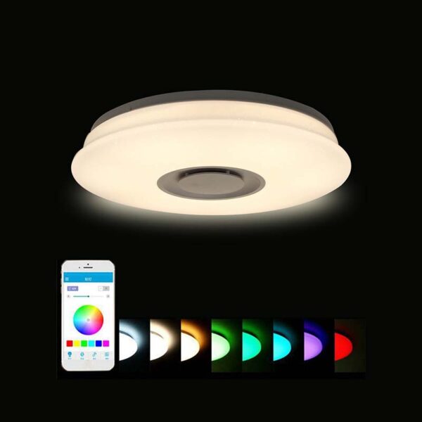 LED plafonjerka 36W RGB CCT sa zvučnikom