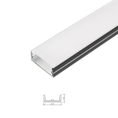 Alu profil nadgradni 23*9.8mm